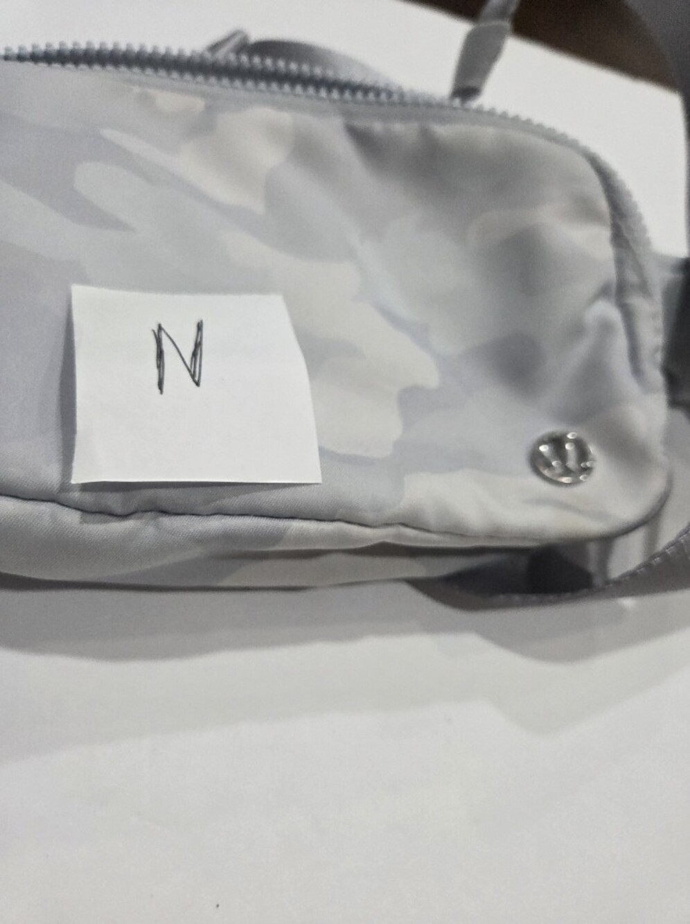 lululemon athletica Light Gray Camo Mini Belt Bag - Picture 8 of 8